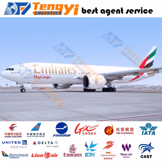 Transporte Aéreo e Marítimo da China para a África do Sul