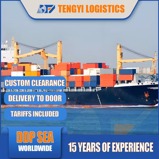 Serviço de transporte marítimo de frete, Tianjin Container Devanning, reboque de declaração alfandegária, desembaraço aduaneiro com dez anos de experiência.